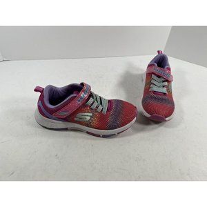 Skechers Trainer Lite 2.0 Sneakers, Neon Pink Multi Kids Size 2